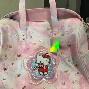 Hello Kitty Pink Tote Bag, Gorgeous 13x10x7  New